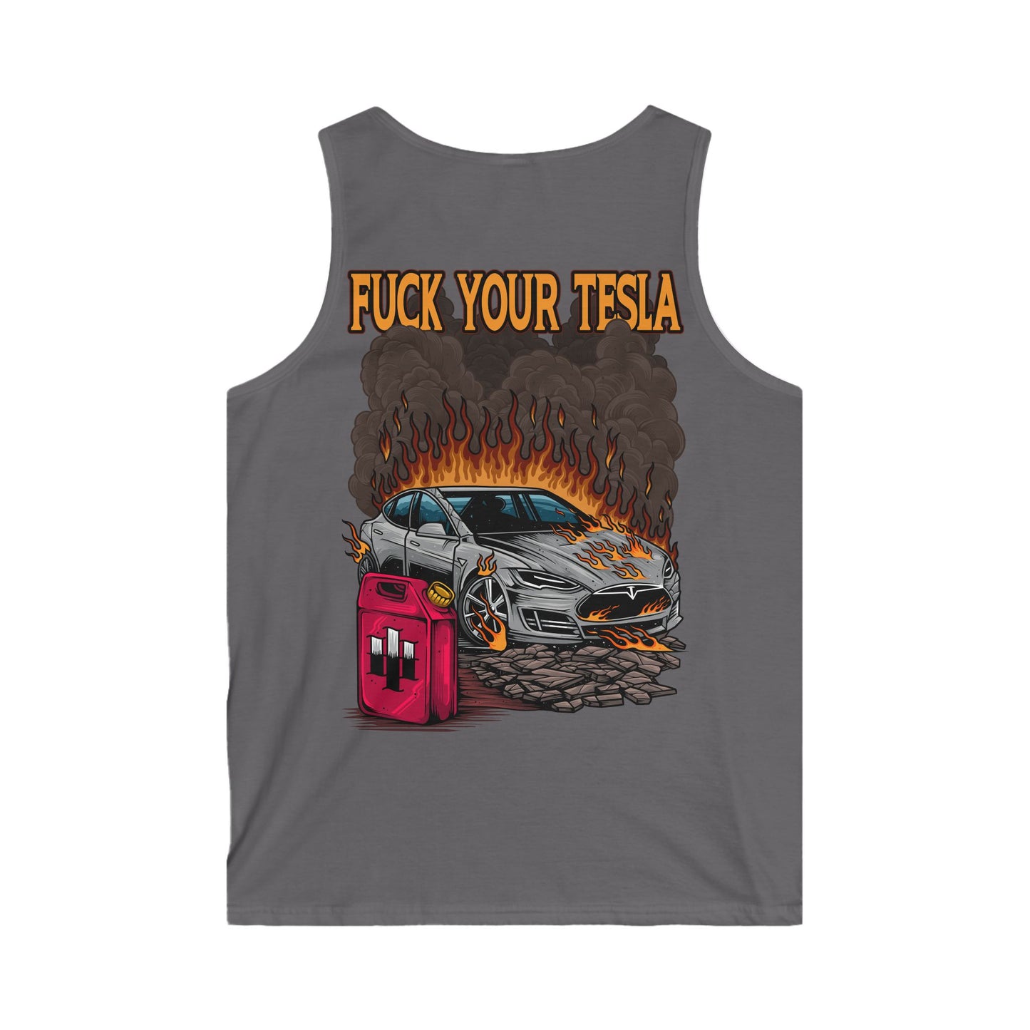 Fuck Your Tesla Tank Top