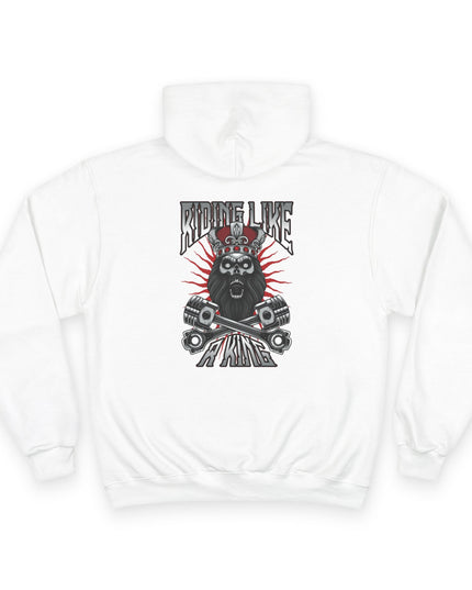 Riding Like A King Champion Hoodie
