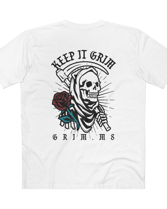 Grim M8 T-Shirt White