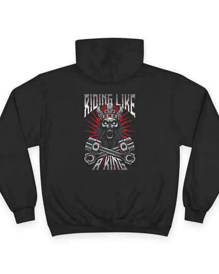 Riding Like A King Champion Hoodie