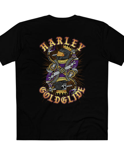 Harley Goldglide Black T-Shirt