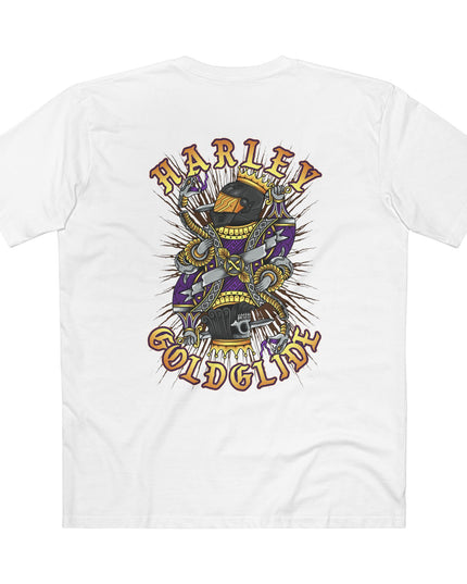 Harley Goldglide White T-Shirt