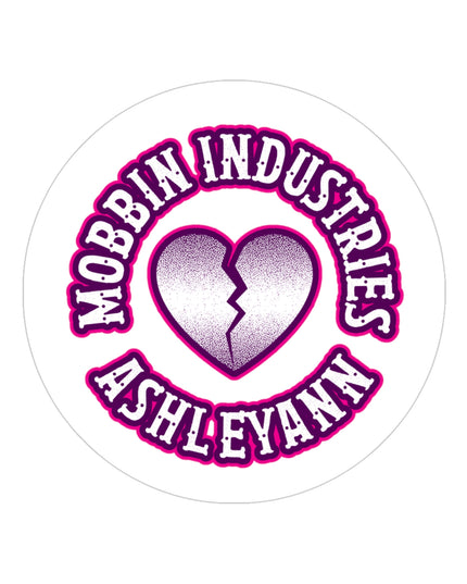 Ashlyn Window Sticker AshleyAnn Stickers – Mobbin Industries