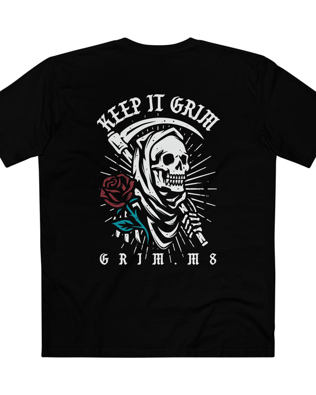 Grim M8 Black T-Shirt