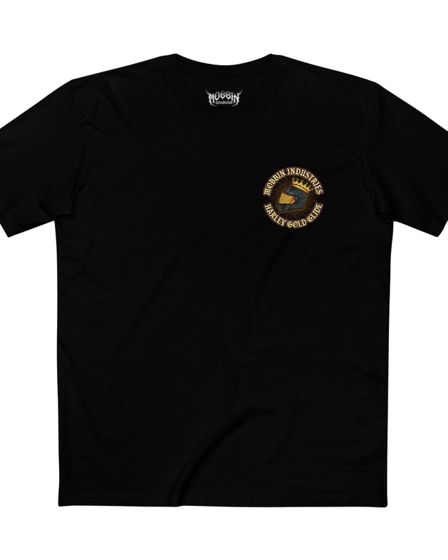 Harley Goldglide Black T-Shirt